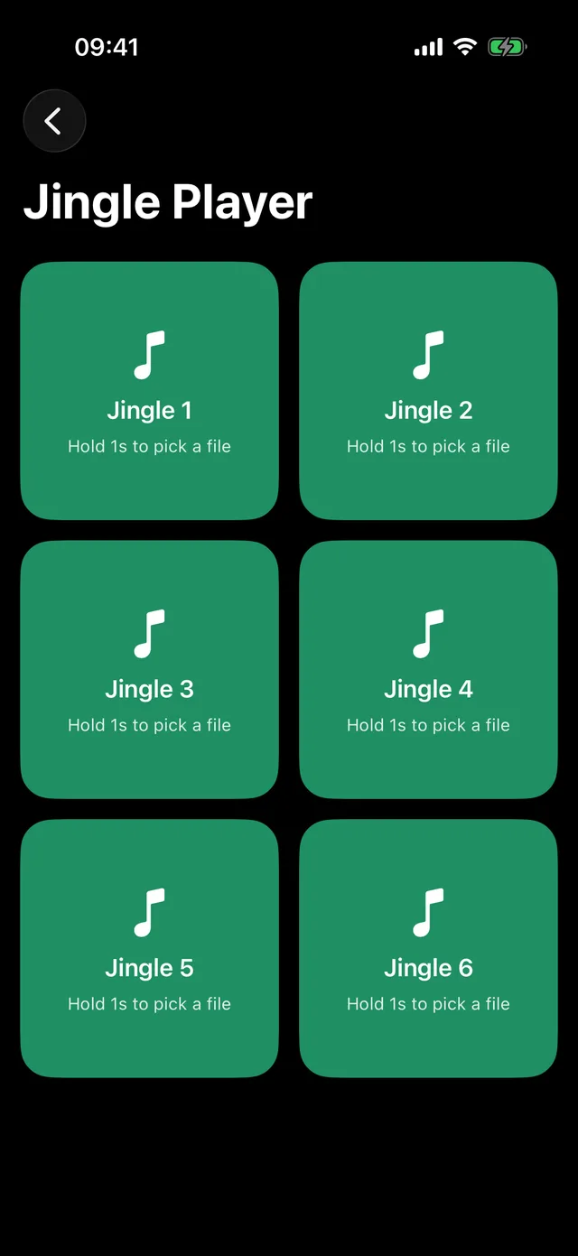 Jingle player